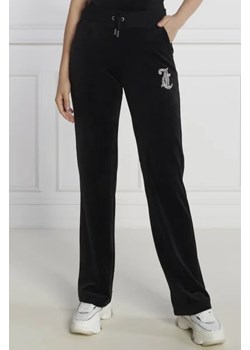 Juicy Couture Spodnie dresowe CAVIAR BEAD WESTERN DIAMANTE | Straight fit ze sklepu Gomez Fashion Store w kategorii Spodnie damskie - zdjęcie 172987916