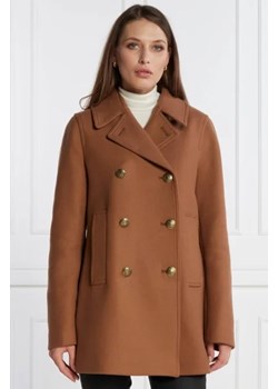 Tommy Hilfiger Wełniany płaszcz BLEND PREP CLASSIC | z dodatkiem kaszmiru ze sklepu Gomez Fashion Store w kategorii Płaszcze damskie - zdjęcie 172988968