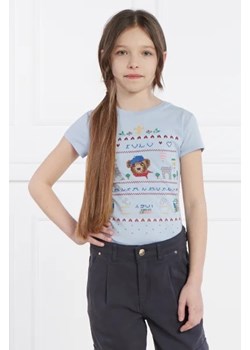 POLO RALPH LAUREN T-shirt | Regular Fit ze sklepu Gomez Fashion Store w kategorii Bluzki dziewczęce - zdjęcie 172991189