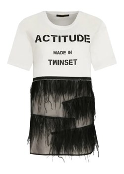 Twinset Actitude T-shirt | Regular Fit ze sklepu Gomez Fashion Store w kategorii Bluzki damskie - zdjęcie 172992555