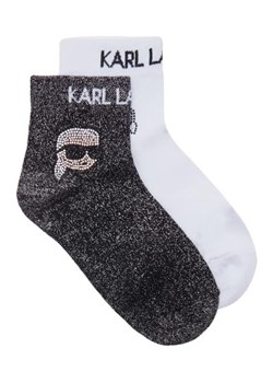 Karl Lagerfeld Skarpety 2-pack k/ikonik 2.0 rhnstn ze sklepu Gomez Fashion Store w kategorii Skarpetki damskie - zdjęcie 172993257