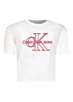 CALVIN KLEIN JEANS T-shirt | Oversize fit ze sklepu Gomez Fashion Store w kategorii Bluzki dziewczęce - zdjęcie 172994277