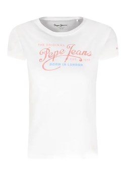 Pepe Jeans London T-shirt PONS | Regular Fit ze sklepu Gomez Fashion Store w kategorii Bluzki dziewczęce - zdjęcie 172994366