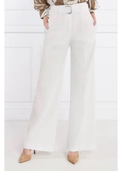 BOSS BLACK Lniane spodnie Tasena | Comfort fit ze sklepu Gomez Fashion Store w kategorii Spodnie damskie - zdjęcie 172994918