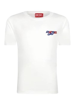 Diesel T-shirt | Regular Fit ze sklepu Gomez Fashion Store w kategorii T-shirty chłopięce - zdjęcie 172995037