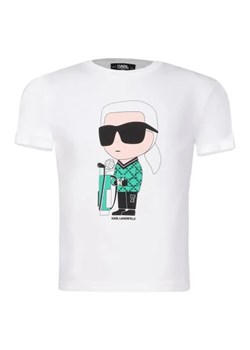Karl Lagerfeld Kids T-shirt | Regular Fit ze sklepu Gomez Fashion Store w kategorii T-shirty chłopięce - zdjęcie 172996436