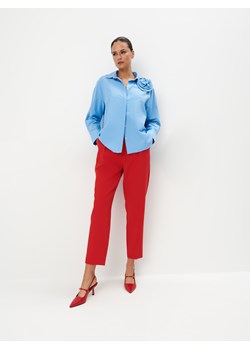 Mohito - Eleganckie spodnie - czerwony ze sklepu Mohito w kategorii Spodnie damskie - zdjęcie 172997265