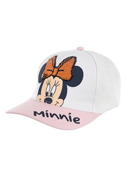 Disney Minnie Mouse Czapka &quot;Minnie&quot; w kolorze białym ze sklepu Limango Polska w kategorii Czapki dziecięce - zdjęcie 172999299