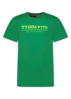 Tygo &amp; Vito Koszulka w kolorze zielonym ze sklepu Limango Polska w kategorii T-shirty chłopięce - zdjęcie 172999437