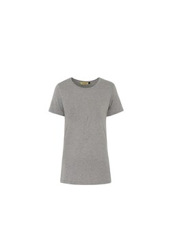 Szary T-shirt damski z wilgą ze sklepu OCHNIK w kategorii Bluzki damskie - zdjęcie 173001146