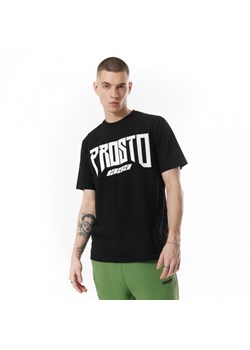 Męski t-shirt z nadrukiem Prosto Triz - czarny ze sklepu Sportstylestory.com w kategorii T-shirty męskie - zdjęcie 173001576