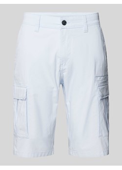 Spodnie cargo z prostą nogawką i kieszeniami cargo ze sklepu Peek&Cloppenburg  w kategorii Spodenki męskie - zdjęcie 173005097