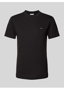 T-shirt z detalem z logo ze sklepu Peek&Cloppenburg  w kategorii T-shirty męskie - zdjęcie 173005357