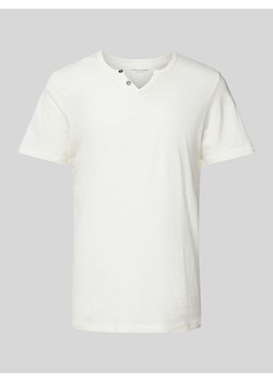 T-shirt z dekoltem w serek model ‘SPLIT’ ze sklepu Peek&Cloppenburg  w kategorii T-shirty męskie - zdjęcie 173005369