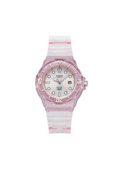 Casio Zegarek Lady Translucent LRW-200HS-4EVEF Różowy ze sklepu MODIVO w kategorii Zegarki - zdjęcie 173006055