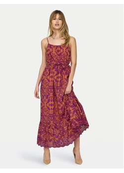 ONLY Sukienka letnia Lou 15313166 Kolorowy Regular Fit ze sklepu MODIVO w kategorii Sukienki - zdjęcie 173006069