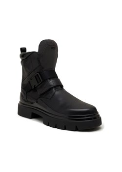 BOSS BLACK Skórzane buty wysokie Chanan_Halb_ltbk ze sklepu Gomez Fashion Store w kategorii Buty zimowe męskie - zdjęcie 173006995