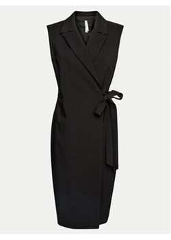 Imperial Sukienka koktajlowa ADOFHJZ Czarny Slim Fit ze sklepu MODIVO w kategorii Sukienki - zdjęcie 173010729
