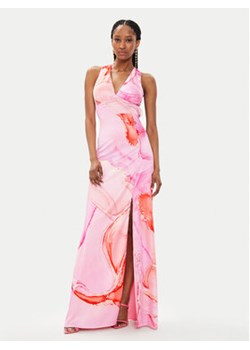 Fracomina Sukienka letnia FQ24SD3013W470N4 Różowy Slim Fit ze sklepu MODIVO w kategorii Sukienki - zdjęcie 173010809