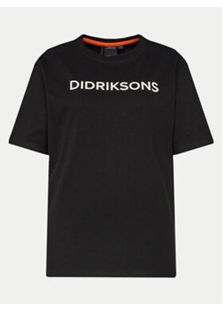 Didriksons T-Shirt Harald 505551 Czarny Regular Fit ze sklepu MODIVO w kategorii T-shirty męskie - zdjęcie 173010906