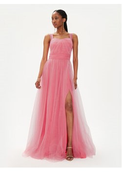 Fracomina Sukienka wieczorowa FQ24SD3022W52901 Różowy Regular Fit ze sklepu MODIVO w kategorii Sukienki - zdjęcie 173010958