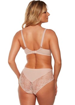 Gaia biustonosz półusztywniany semi-soft Leandra 1241, Kolor beżowy, Rozmiar 70G, Gaia ze sklepu Intymna w kategorii Biustonosze - zdjęcie 173011325