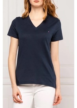 Tommy Hilfiger T-shirt HERITAGE | Regular Fit ze sklepu Gomez Fashion Store w kategorii Bluzki damskie - zdjęcie 173011655