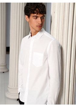Sinsay - Koszula regular fit - biały ze sklepu Sinsay w kategorii Koszule męskie - zdjęcie 173012645