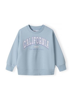 Błękitna bluza dresowa dla małej dziewczynki- California ze sklepu 5.10.15 w kategorii Bluzy dziewczęce - zdjęcie 173013328