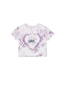 Cropp - Koszulka ze Stichem w efekcie tie-dye - wielobarwny ze sklepu Cropp w kategorii Bluzki damskie - zdjęcie 173013476