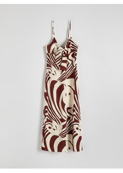 Reserved - Sukienka maxi z wiskozą - wielobarwny ze sklepu Reserved w kategorii Sukienki - zdjęcie 173014417