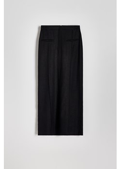 Reserved - Spódnica midi - czarny ze sklepu Reserved w kategorii Spódnice - zdjęcie 173014807
