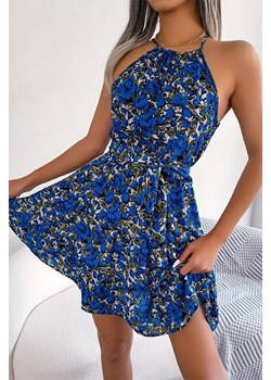 Sukienka VELMORFA BLUE ze sklepu Ivet Shop w kategorii Sukienki - zdjęcie 173015118