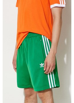 adidas Originals szorty męskie kolor zielony IM9420 ze sklepu PRM w kategorii Spodenki męskie - zdjęcie 173015555