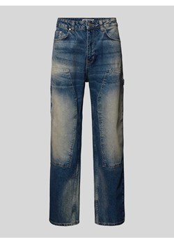 Jeansy o kroju baggy fit z efektem znoszenia ze sklepu Peek&Cloppenburg  w kategorii Jeansy męskie - zdjęcie 173015629