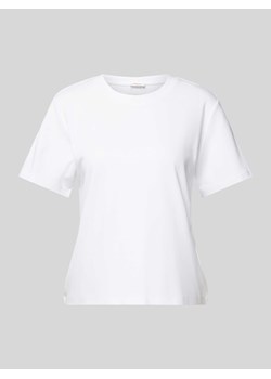 T-shirt z rozcięciami po bokach ze sklepu Peek&Cloppenburg  w kategorii Bluzki damskie - zdjęcie 173015635
