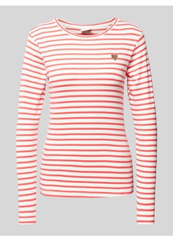 Bluzka z długim rękawem ze wzorem w paski model ‘Liddy’ ze sklepu Peek&Cloppenburg  w kategorii Bluzki damskie - zdjęcie 173015638