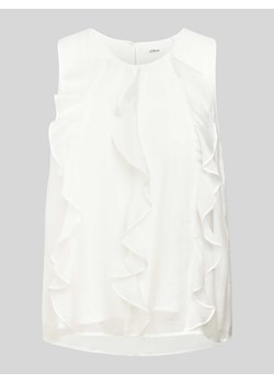 Bluzka z falbanami ze sklepu Peek&Cloppenburg  w kategorii Bluzki damskie - zdjęcie 173015656