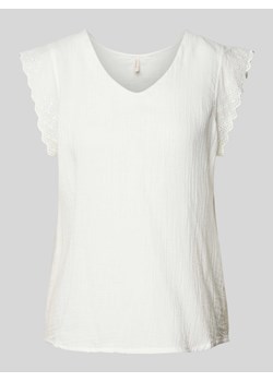 Bluzka w jednolitym kolorze model ‘THYRA’ ze sklepu Peek&Cloppenburg  w kategorii Bluzki damskie - zdjęcie 173015699