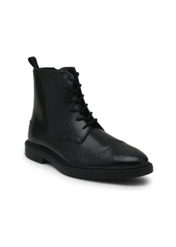 BOSS BLACK Skórzane buty Larry Halb brbu ze sklepu Gomez Fashion Store w kategorii Buty zimowe męskie - zdjęcie 173016518