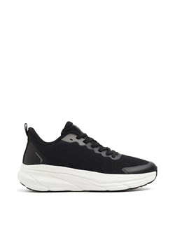 Cropp - Sneakersy z białą podeszwą - czarny ze sklepu Cropp w kategorii Buty sportowe męskie - zdjęcie 173019739