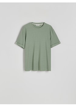 Reserved - T-shirt comfort fit - jasnozielony ze sklepu Reserved w kategorii T-shirty męskie - zdjęcie 173020116