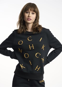 Czarna bluza damska z haftem ze sklepu OCHNIK w kategorii Bluzy damskie - zdjęcie 173020267