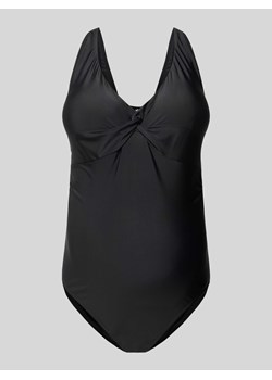 Kostium kąpielowy ciążowy z wiązanym detalem model ‘LOUISA’ ze sklepu Peek&Cloppenburg  w kategorii Stroje kąpielowe - zdjęcie 173021466