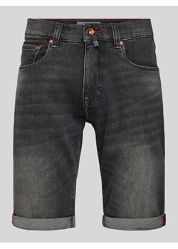 Szorty jeansowe z 5 kieszeniami model ‘Lyon’ ze sklepu Peek&Cloppenburg  w kategorii Spodenki męskie - zdjęcie 173021598