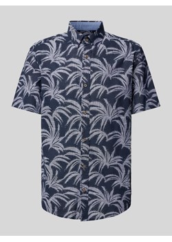 Koszula casualowa z kwiatowym wzorem ze sklepu Peek&Cloppenburg  w kategorii Koszule męskie - zdjęcie 173021676