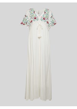 Długa sukienka z kwiatowym wzorem model ‘CHELLA’ ze sklepu Peek&Cloppenburg  w kategorii Sukienki - zdjęcie 173021735