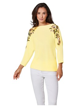 WITT WEIDEN Sweter w kolorze żółtym ze sklepu Limango Polska w kategorii Swetry damskie - zdjęcie 173021967