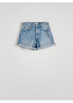 Reserved - Szorty jeansowe - niebieski ze sklepu Reserved w kategorii Szorty - zdjęcie 173027916