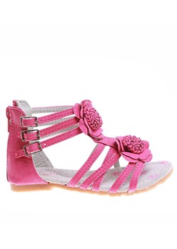 Fuksjowe sandały dziewczęce z suwakiem /E9-2 16309T195/ ze sklepu Pantofelek24.pl w kategorii Sandały dziecięce - zdjęcie 173030227